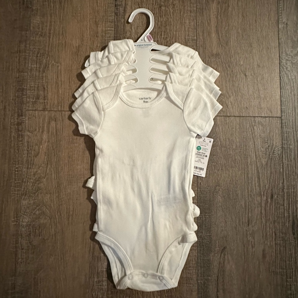 5 pack - white onesies - NWT